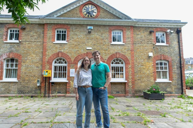 Charlie and Fran Oppenheim who have taken over day-to-day Ravenscourt Park café operations 