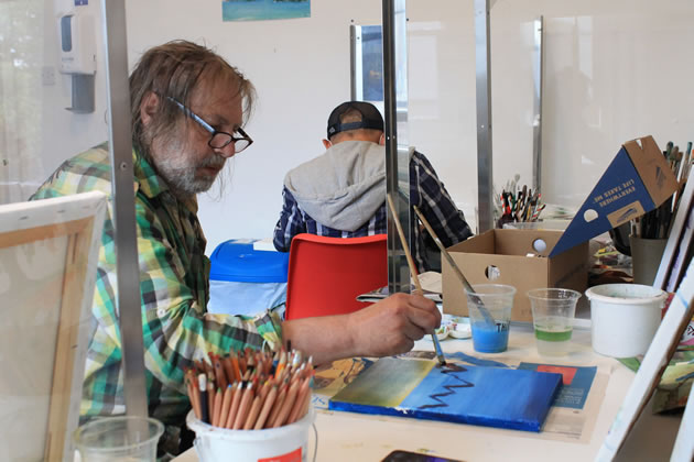 Michael Crosswaite - one of the new artists joining HomeLess Made