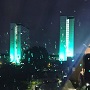 Tower Blocks in Shepherd's Bush go green for Grenfell