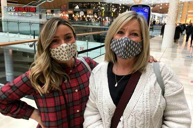 Sue And Hayley at Westfield Shopping Centre