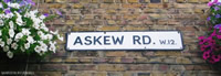 Askew Road sign