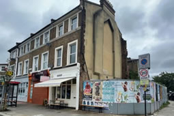 Derelict Land on Askew Road Up for Auction This Week
