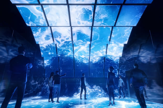The immersive experience runs for 13 days 