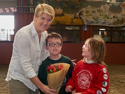 Clare Balding Opens New Facility at Wormwood Scrubs pony Centre