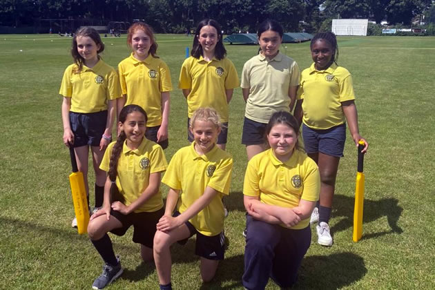 Pupils from St John's Walham Green school play cricket at the club. Picture: Shepherd's Bush Cricket Club