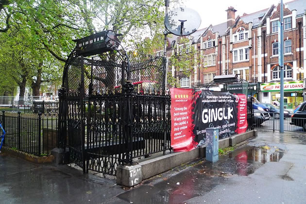 The former Ginglik on Shepherd's Bush Green