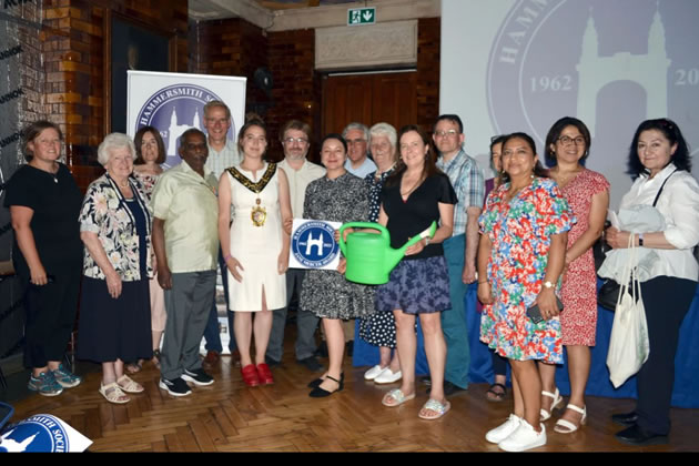 Winners at the Hammersmith Society awards 