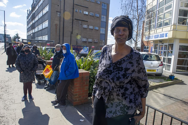 Jennifer Green at the Pentecostal City Mission Church Photo by Reach Plc photographer Tim Clarke