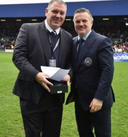 Kevin Smith, community offcer honoured at QPR