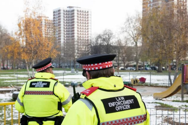 Increased patrols are taking place around Shepherd's Bush Green 