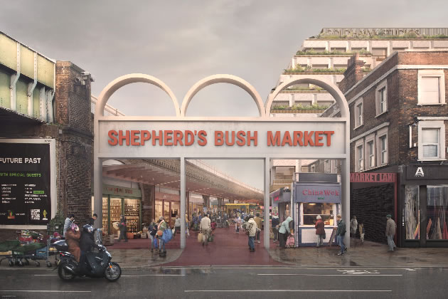 Planning Application Submitted for Shepherd's Bush Market Development