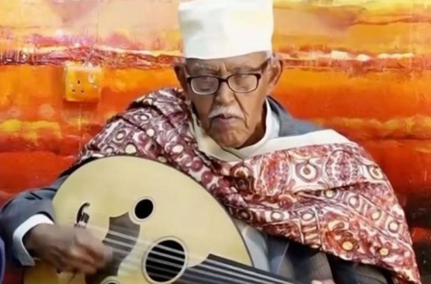 Ahmed Ismail Hussein, a famous Somali musician died from coronavirus aged 91