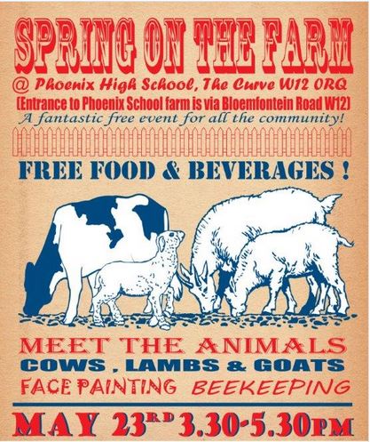 Spring on the Farm in Shepherd's Bush