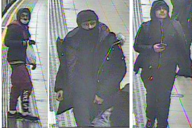 Three men sought in connection with tube assault