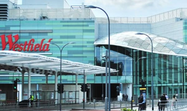 Westfield London shopping centre, Shepherd's Bush, London