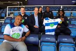 Prince William Meets Grenfell Survivors at Loftus Road