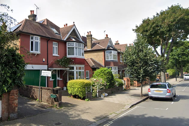 A house on Hartswood Road sold for over £2,000,000